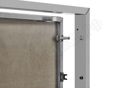 Люк под плитку Нажимной Мега Алюм 500*500 Люк под плитку Нажимной Мега Алюм 500*500