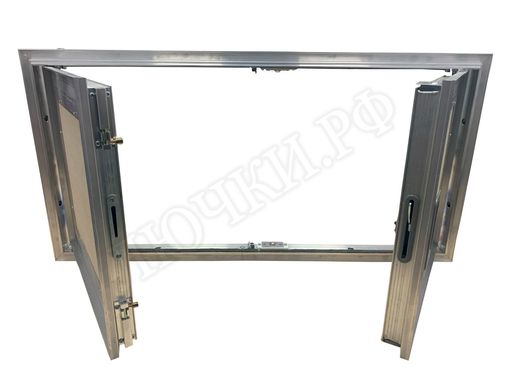 Люк под покраску Техно Противопожарный 2 створки 1300*900 Люк под покраску Техно Противопожарный 2 створки 1300*900