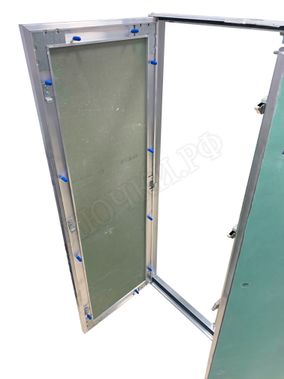 Люк под покраску Хаммер Гиппократ для установки в стену, 2 створки, съёмная перегородка 1200*750 Люк под покраску Хаммер Гиппократ для установки в стену, 2 створки, съёмная перегородка 1200*750