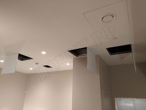 Премиум Лайт для установки в потолок 750*800, съемный, с цепочкой Премиум Лайт для установки в потолок 750*800, съемный, с цепочкой