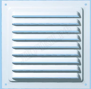 Металлическая решетка МВМ - настенная 125с чер Металлическая решетка МВМ - настенная 125с чер