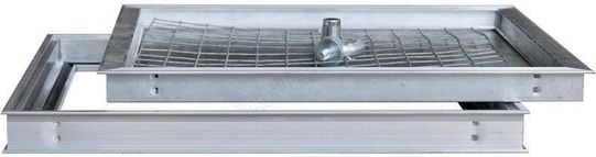 Напольный люк Невидимка Премиум Слим 700*700 Напольный люк Невидимка Премиум Слим 700*700