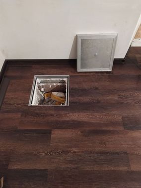 Напольный люк невидимка Премиум Слим 700*700 Напольный люк невидимка Премиум Слим 700*700