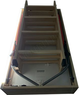 Чердачная лестница Oman Polar Led Glow Plus (с led подсветкой) 600*1200*3300 Чердачная лестница Oman Polar Led Glow Plus (с led подсветкой) 600*1200*3300