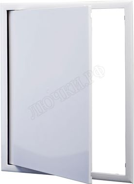 Люк сантехнический пластиковый, 2 створки 400*400 Люк сантехнический пластиковый, 2 створки 400*400