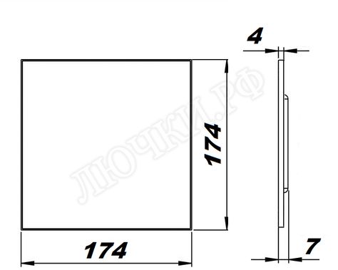 Вытяжной вентилятор airRoxy PS, белый глянец, 01-170 Вытяжной вентилятор airRoxy PS, белый глянец, 01-170