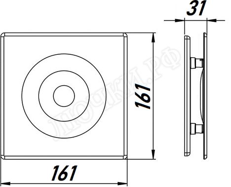 Вытяжной вентилятор Awenta System+, Silent, 100, KWS100H, POB100, Белый, пластик Вытяжной вентилятор Awenta System+, Silent, 100, KWS100H, POB100, Белый, пластик