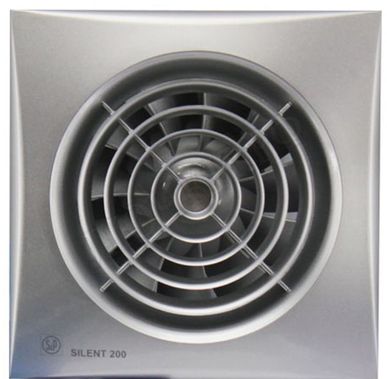 Вытяжной вентилятор SILENT-200 CRZ SILVER Вытяжной вентилятор SILENT-200 CRZ SILVER